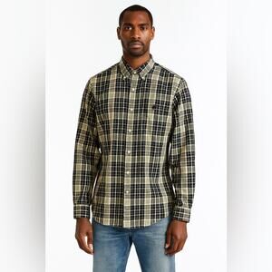 Ralph Lauren Blake Plaid Cotton Button Down Men's Medium